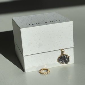 Diamond Huggie Earring, Celine D’Aoust